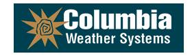 Columbia Weather System Logo